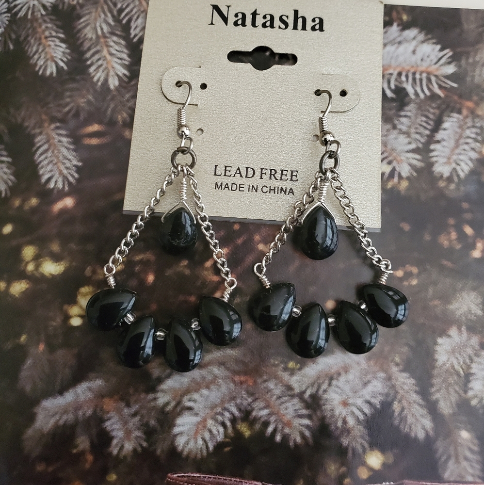 🆕🎁 Silver Drop Earrings